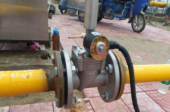 燃?xì)饩o急切斷電磁閥工程案例